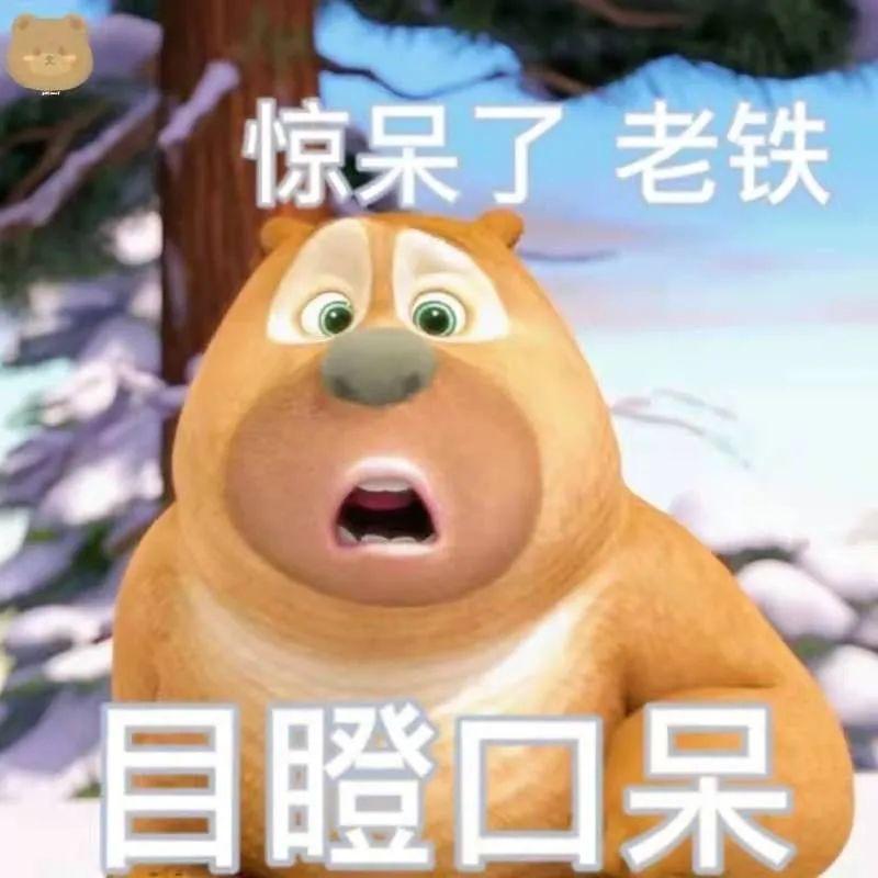 想求一些熊二表情包没有字的那种