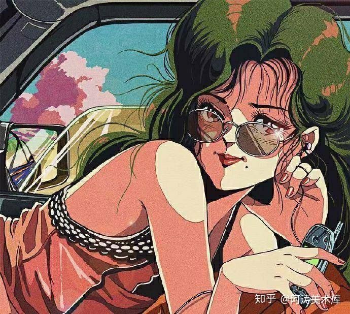 阿涛分享人物插画师amusement01