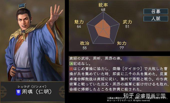 三国志14人物立绘,没错是14! - 知乎