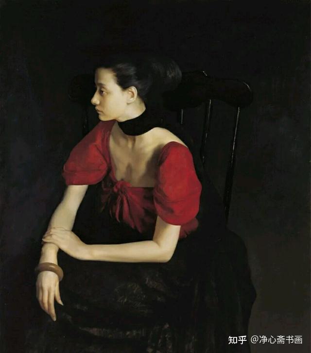 画家应该有敬畏之心吗，王玉琦画的女人油画，典雅中更有神秘色彩 - 知乎