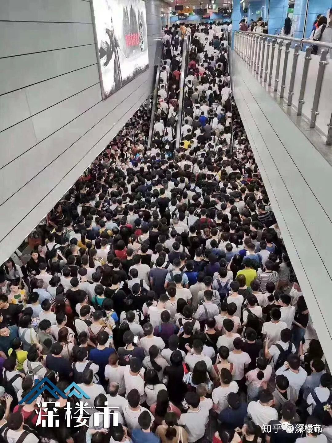 广州地铁3号线到底有多挤？-直播吧