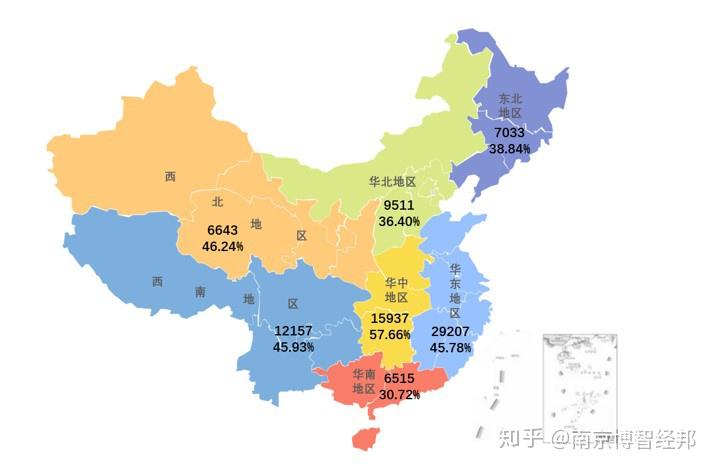 2019年中国县域银行网点分布特征分析