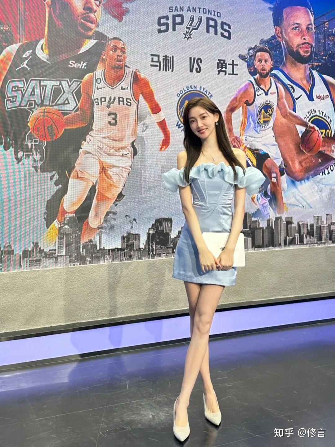 NBA最美女主播!这颜值绝杀了! - 知乎