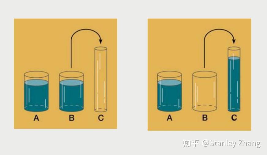 皮亚杰守恒实验图片图片