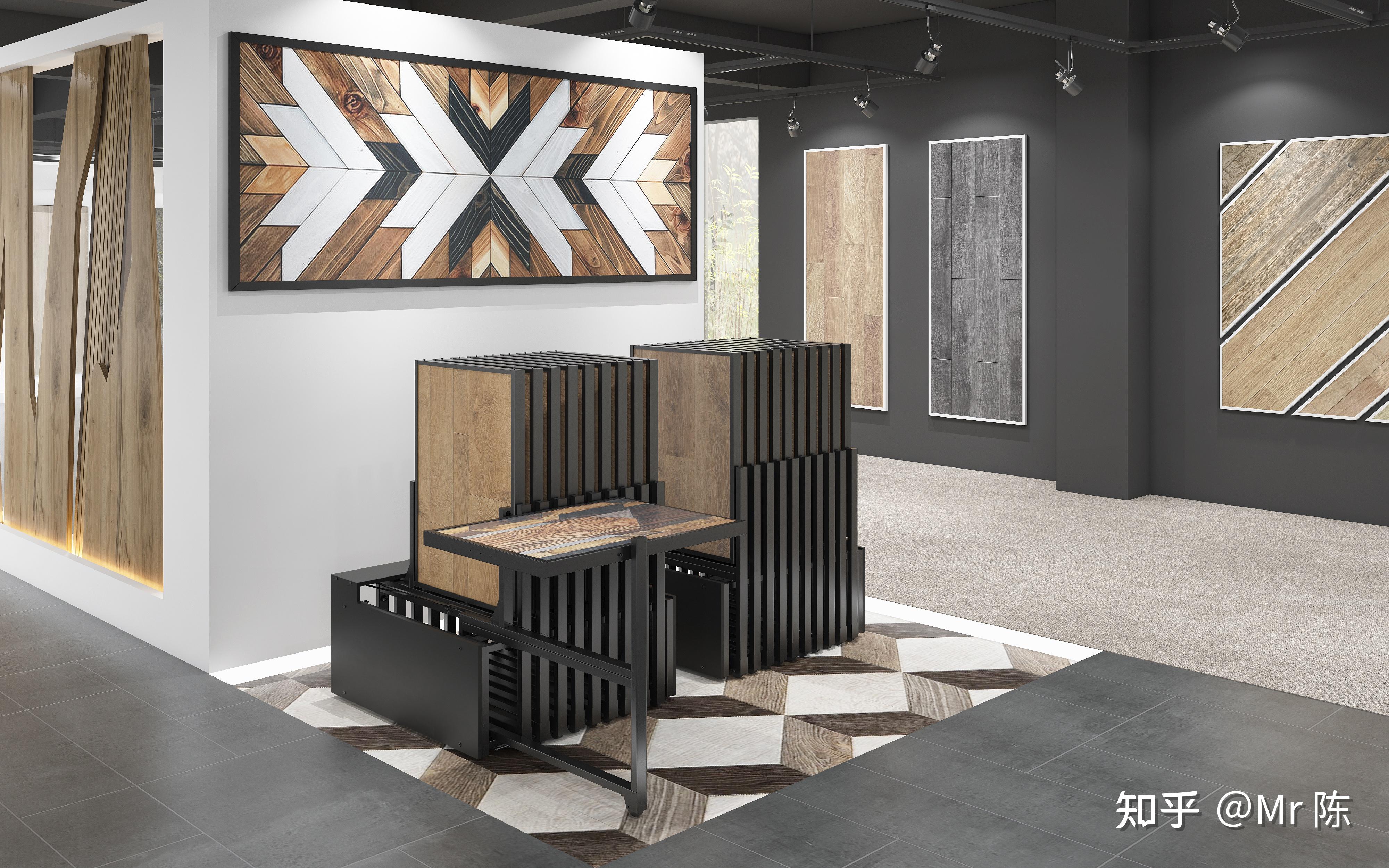 国内建材类展示道具