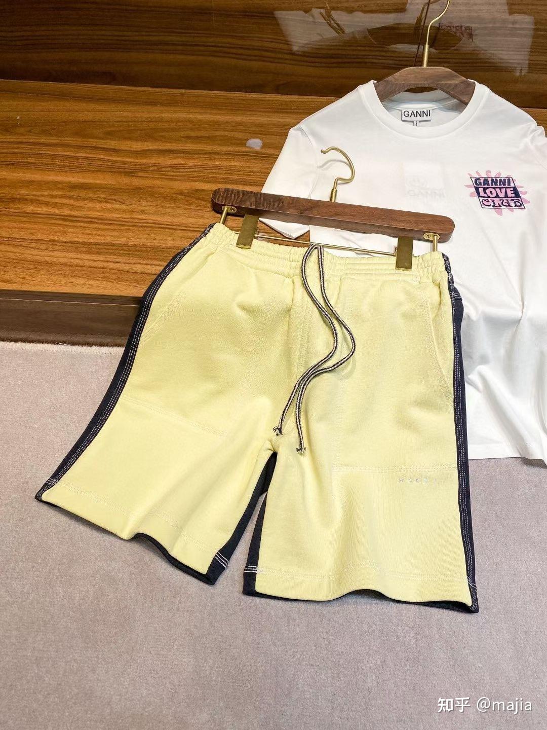 男女同款marni抽绳短裤 - 知乎