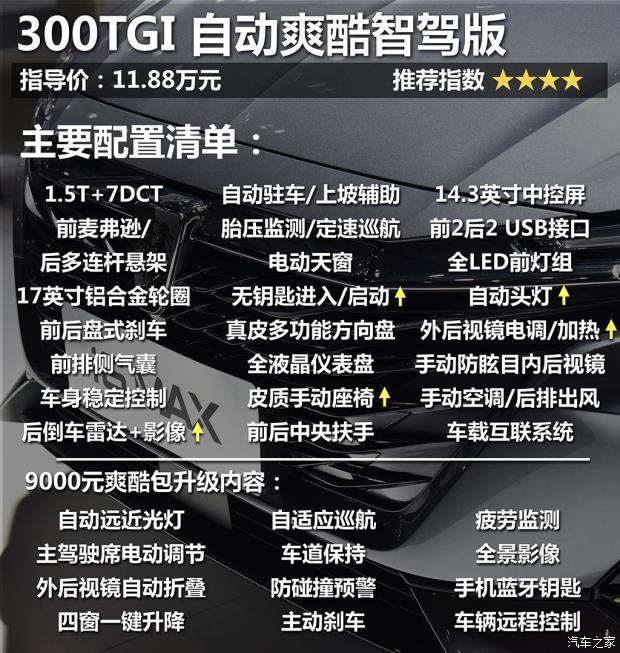 重点推荐智驾版 荣威i6 max购车手册