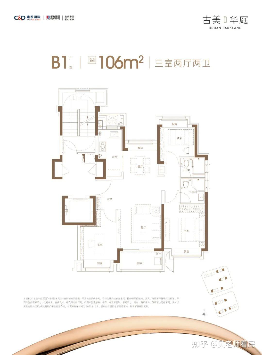 建发华发古美华庭二期户型图,预计本月中下旬认购!