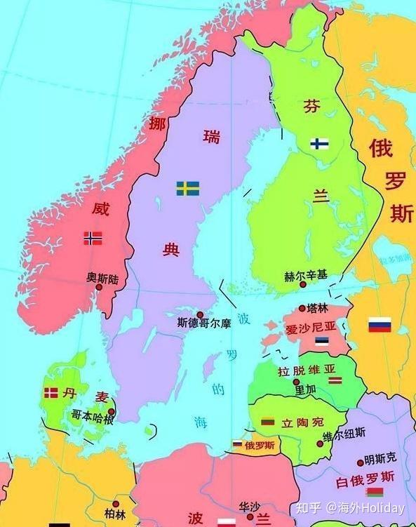欧洲的北欧、西欧、中欧、南欧和东欧是怎么划分的？ 知乎 