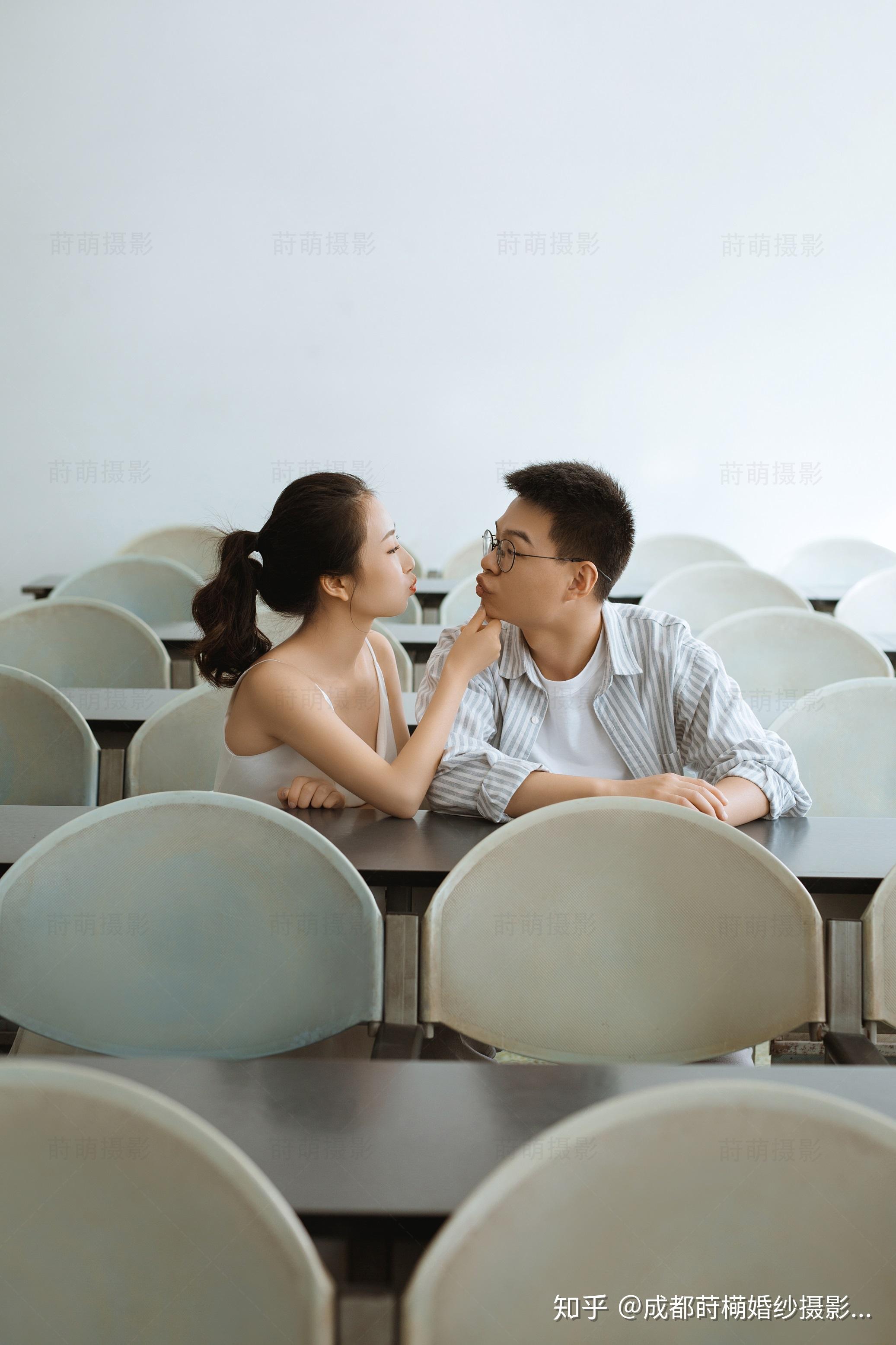 成都婚纱照小清新婚纱照美美学院风小清新校园风