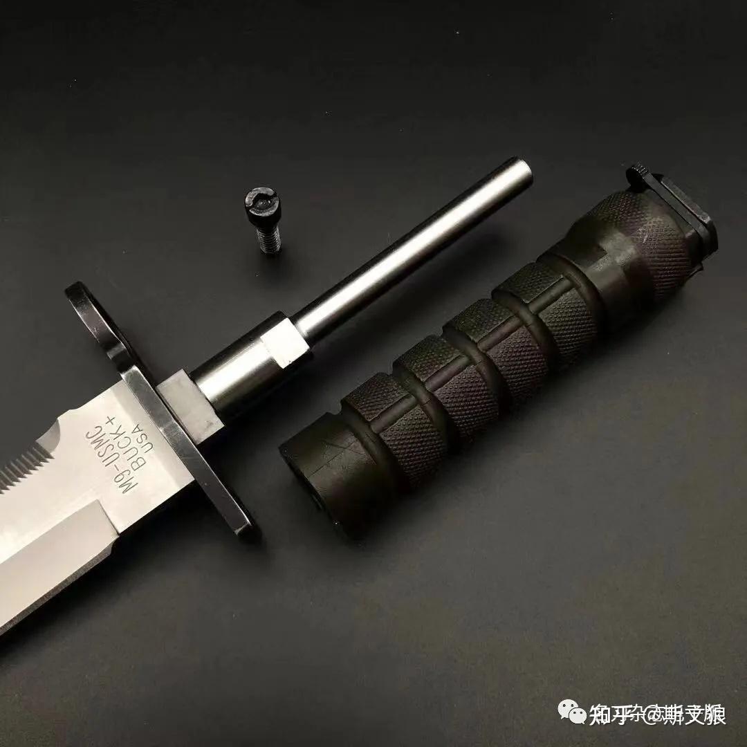 史上最硬的M9,美国海军陆战队版M9刺刀 - 知乎