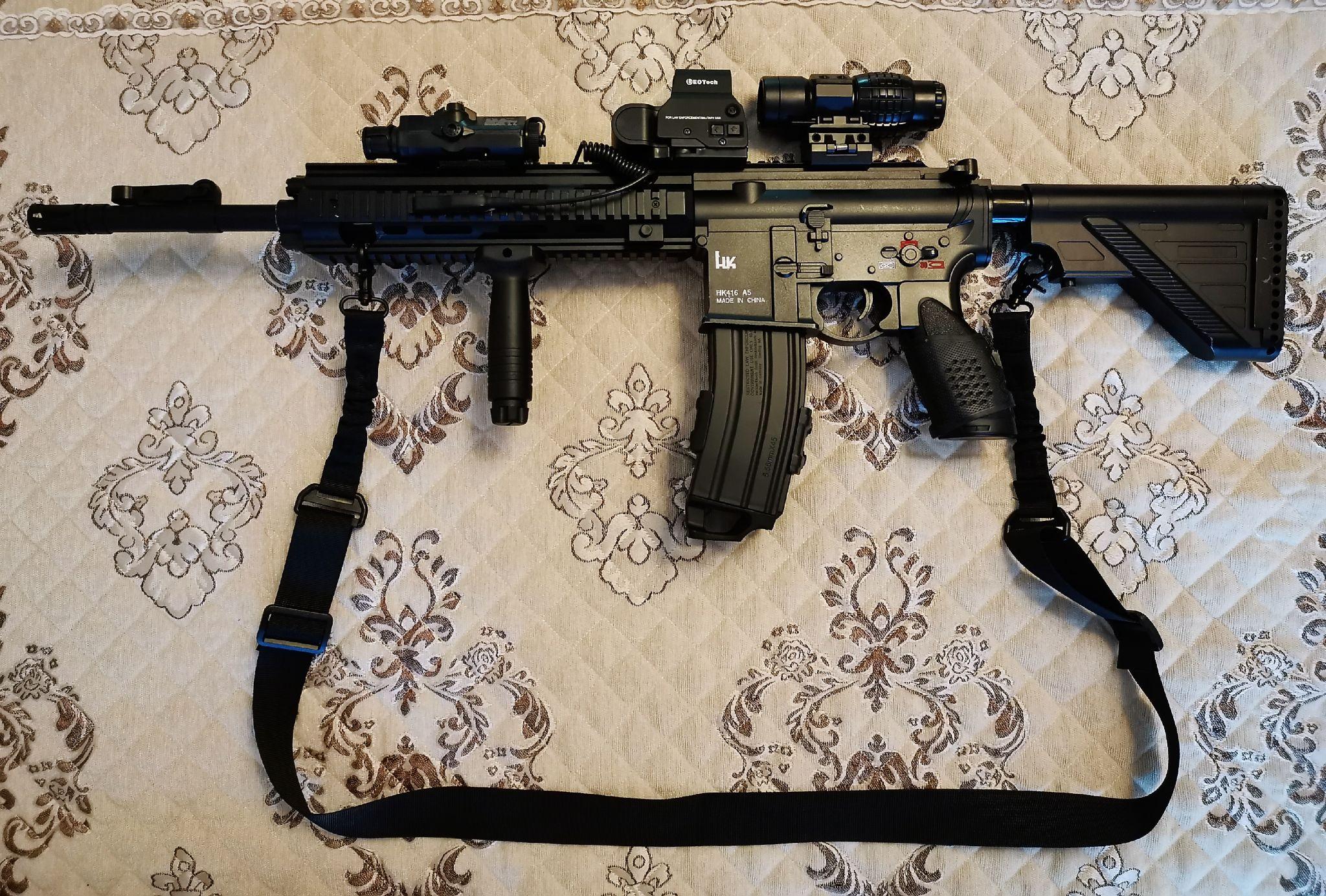 hk416 a5型突击步枪是hk416突击步枪的5.