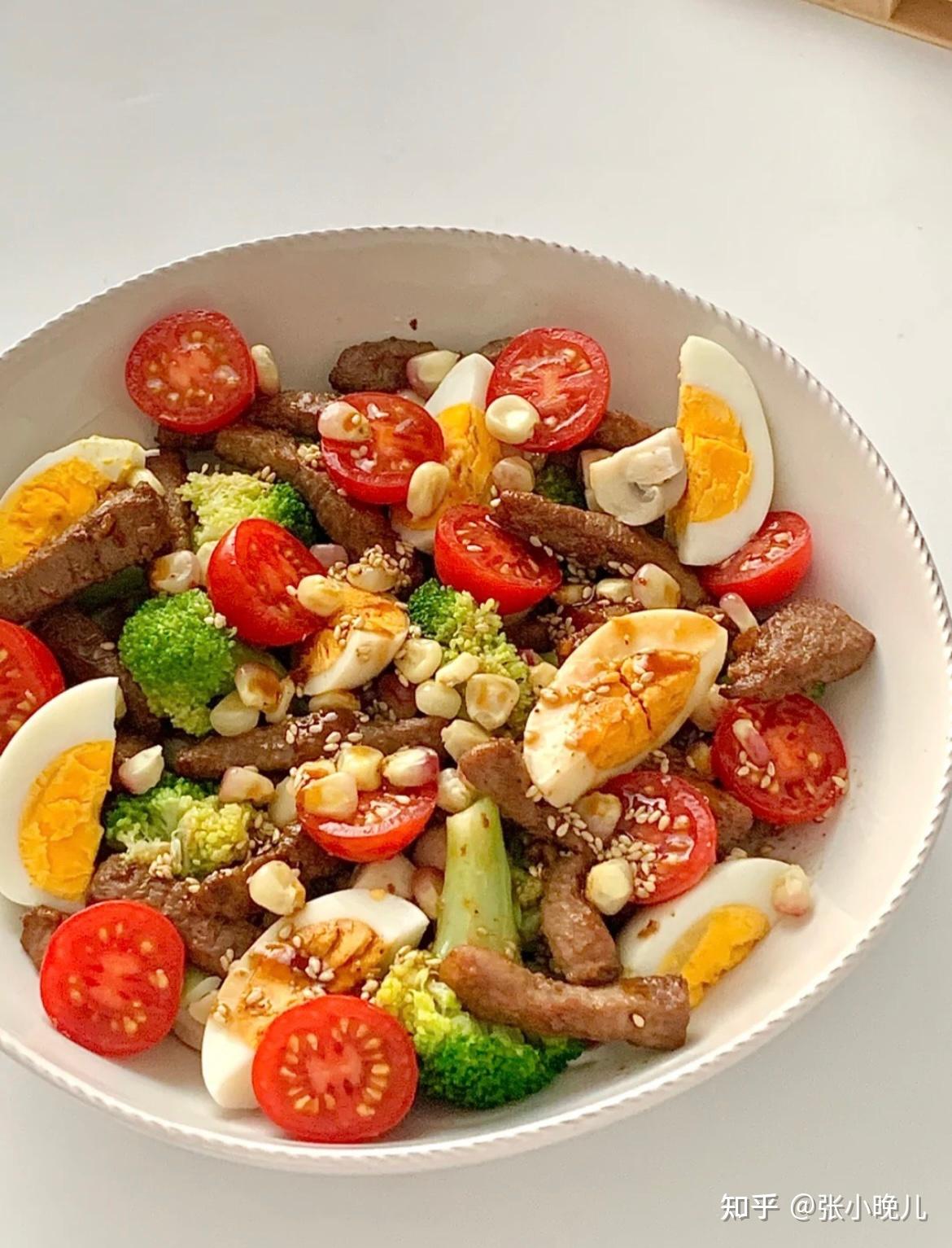 牛肉杂蔬沙拉 - 知乎