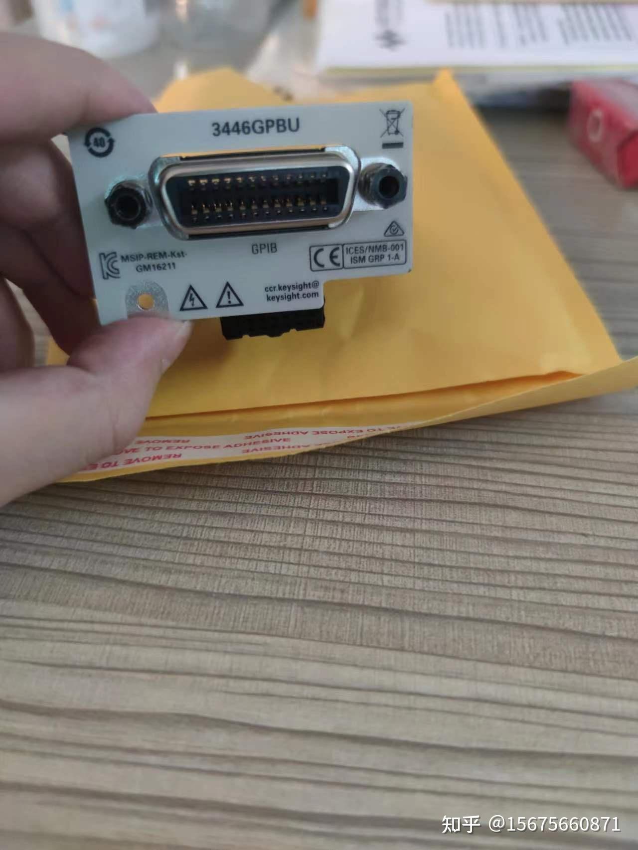 Agilent安捷伦3446GPBU模块GPIB卡- 知乎
