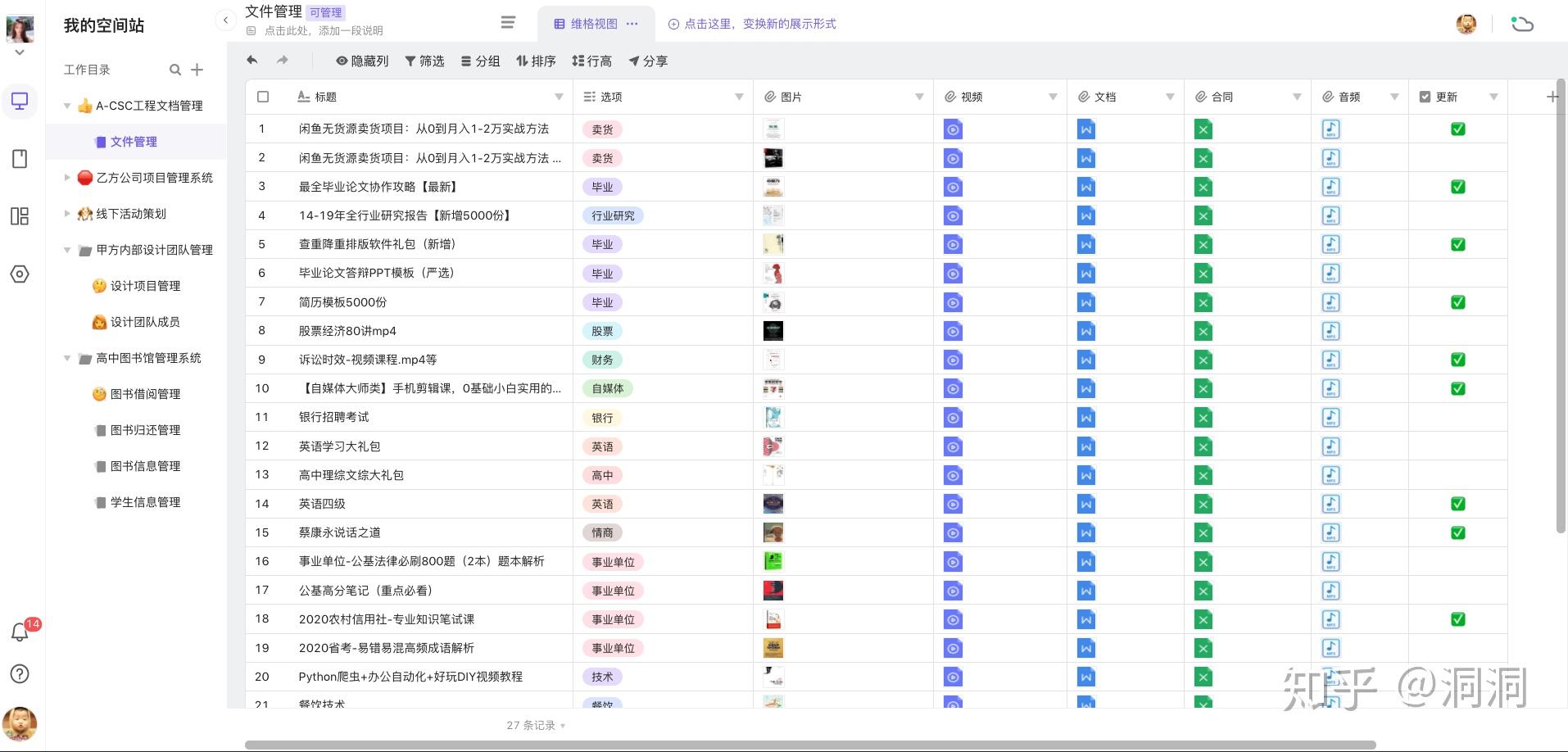 以维格表为例,教你如何搭建轻量级saas数字化系统 - 知乎