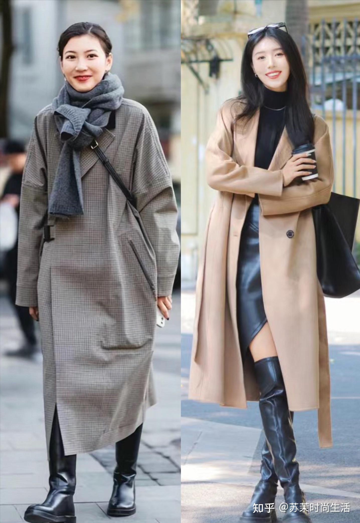 说到冬季穿搭,大家的首选项肯定是羽绒服,但是在上海街拍中,大部分