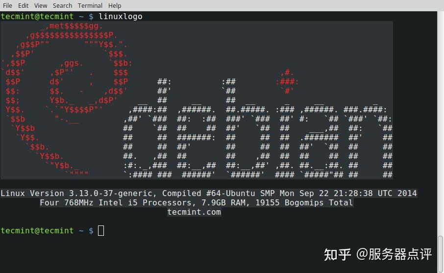 Linux_Logo – 使用系统信息打印Linux的ASCII标志 - 知乎