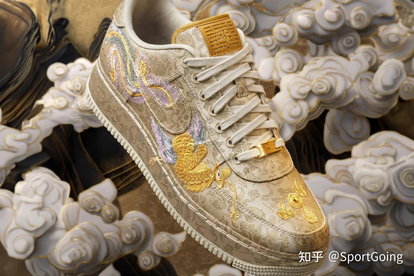 nike推出2024年airforce1low中国新年庆祝龙年