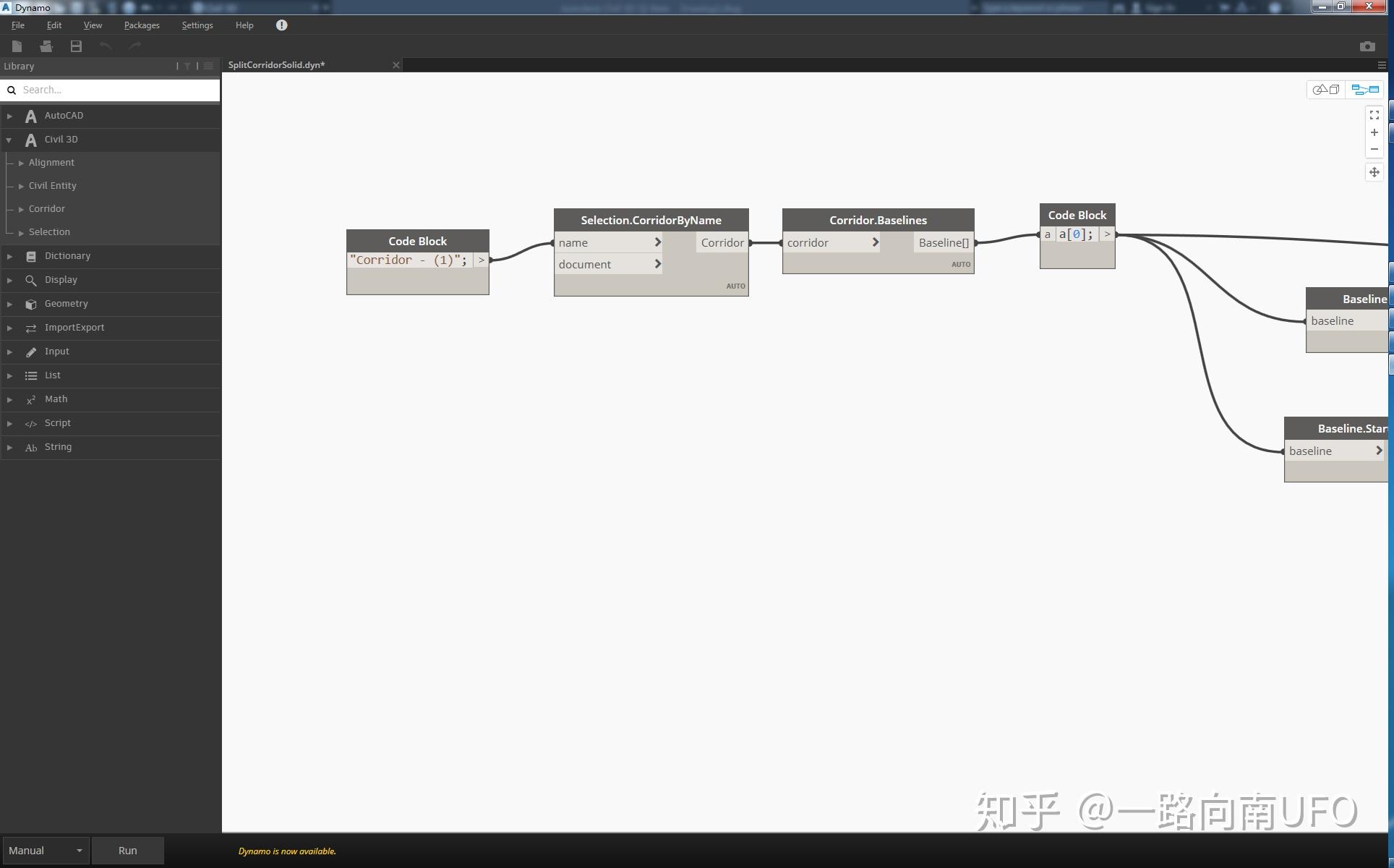 Dynamo for autodesk civil 3d что это