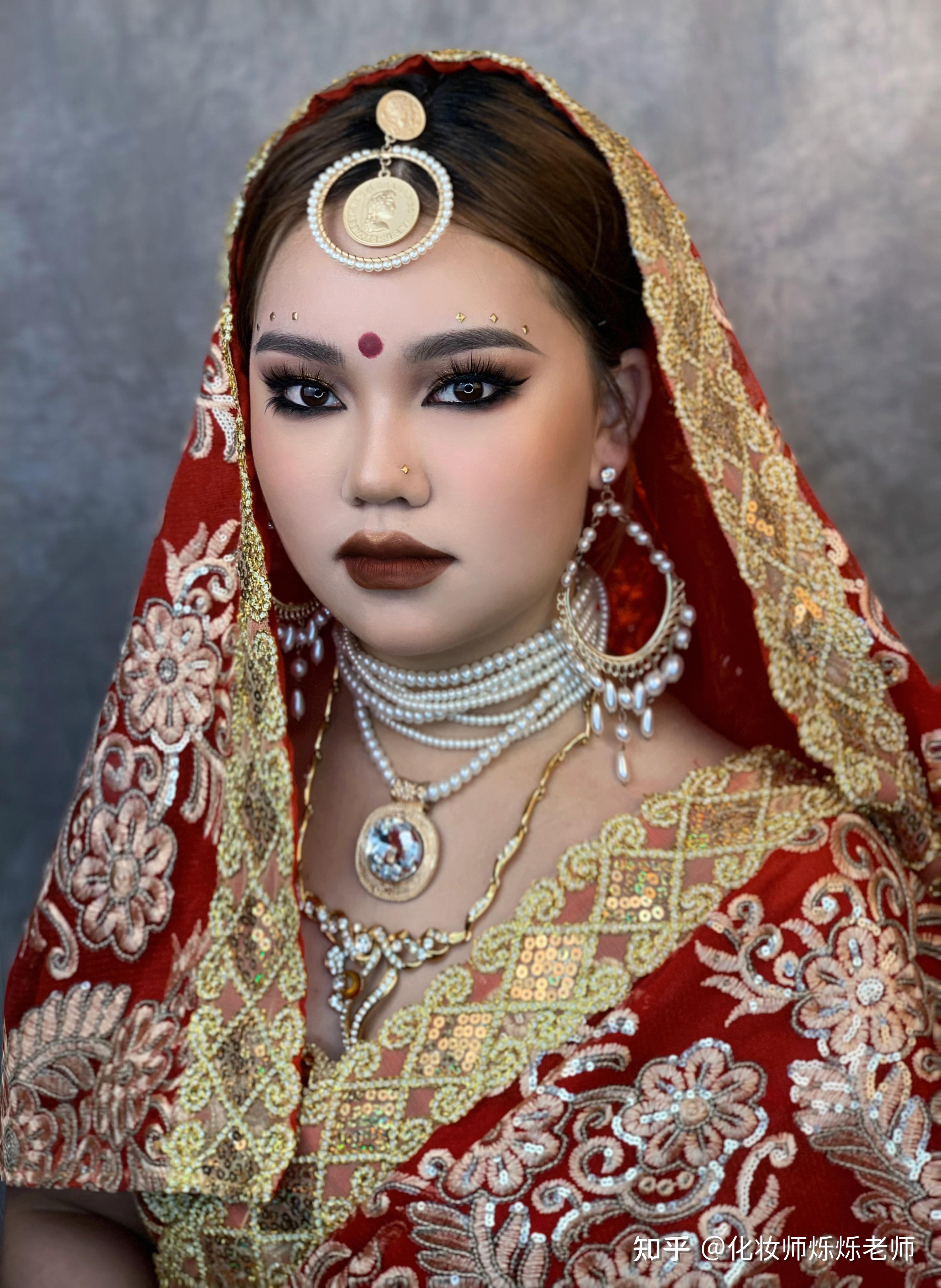 印度新娘造型分享,快来get知识点 