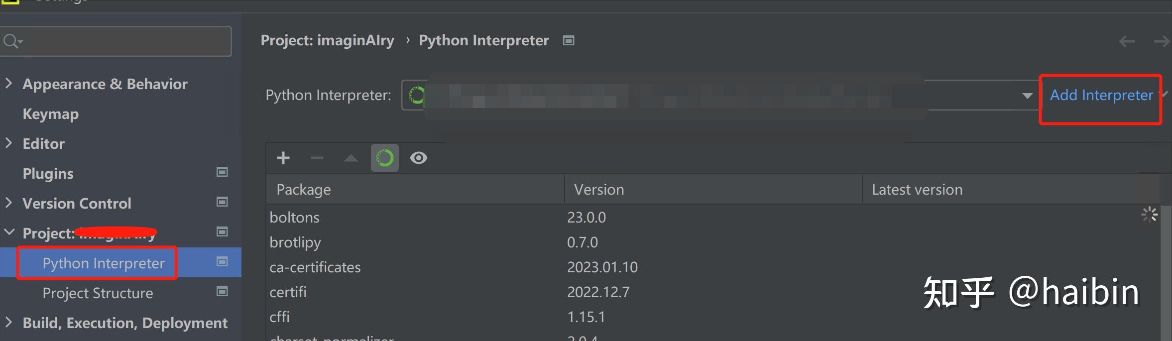 Pycharm conda 
