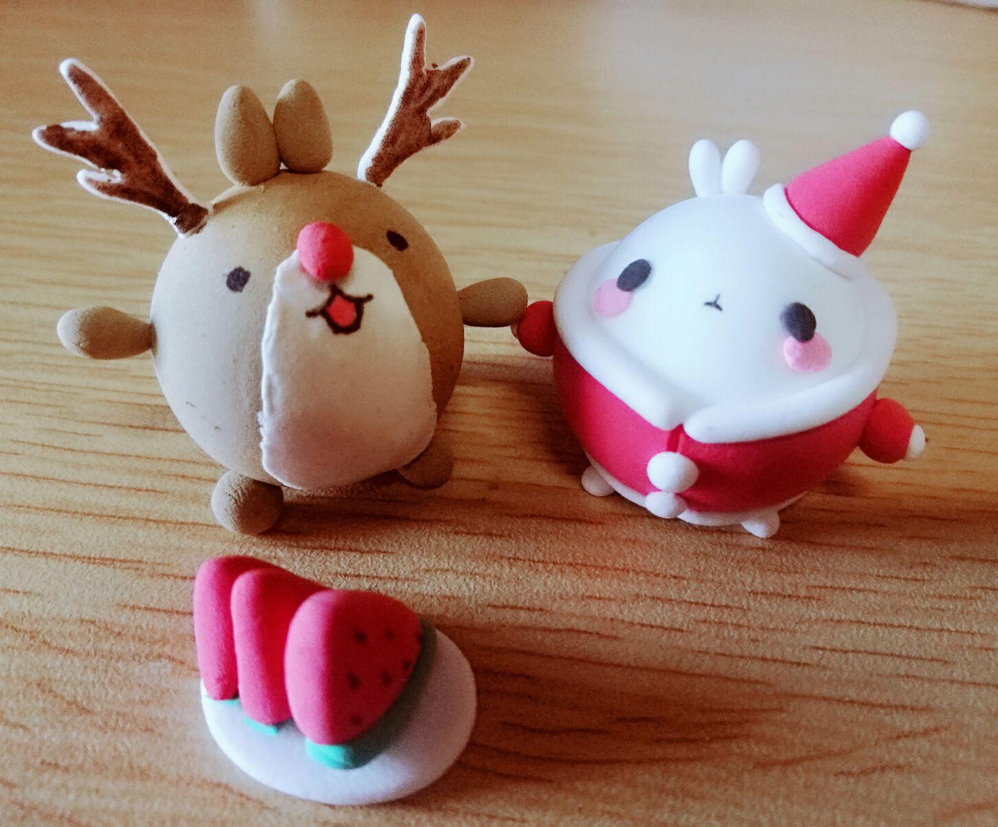 轻黏土能做什么样的可爱的造型?