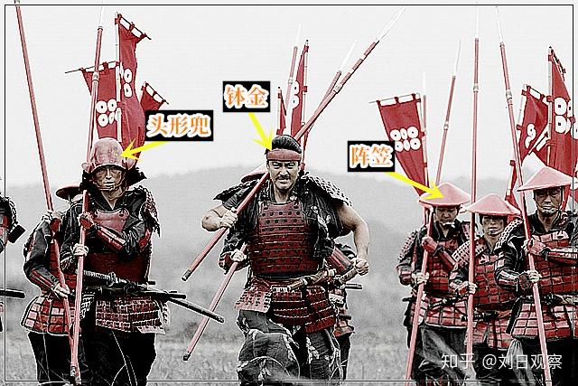 佩戴它主要是为了防箭(下图:《七武士》)头形兜对于普通足轻来说是