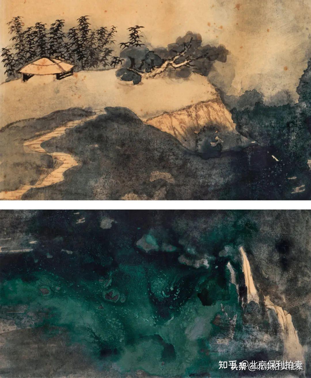 秋山夕照 古木寒林 山水画 掛軸 水墨画 秋山夕照 古木寒林 山水画 掛軸 水墨画 秋山夕照 古木寒林 山水画 掛軸