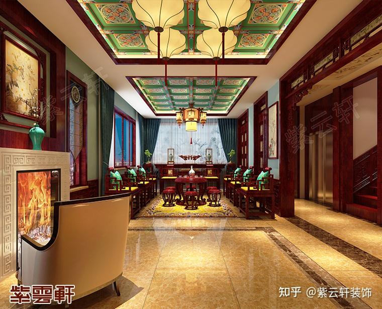 中式装修之中堂设计 念慈酝两间和气,心洁昭百代清芬 - 知乎