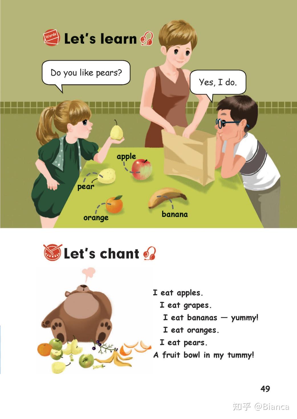 三年级下英语(pep)电子课本(附音频) - 知乎