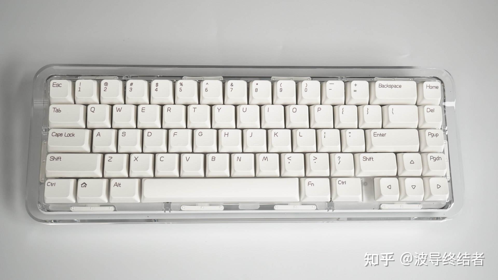晶萤剔透的漂亮 - FIRST BLOOD B67三模机械键盘 - 知乎