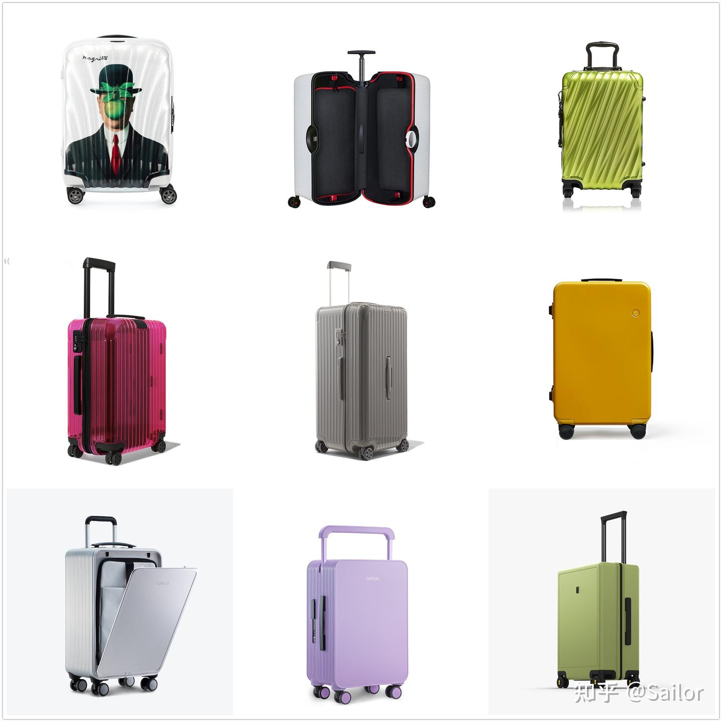 2023年行李箱/拉杆箱/旅行箱选择最全攻略（箱包从业人员纯干货无硬广专业分析） - 知乎
