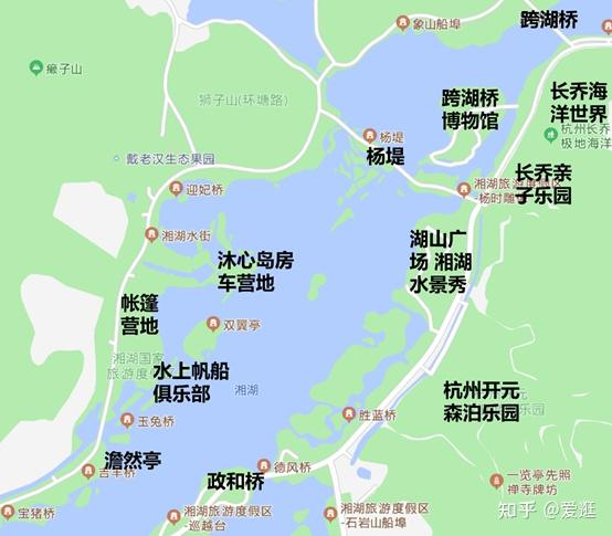 杭州湘湖地图图片