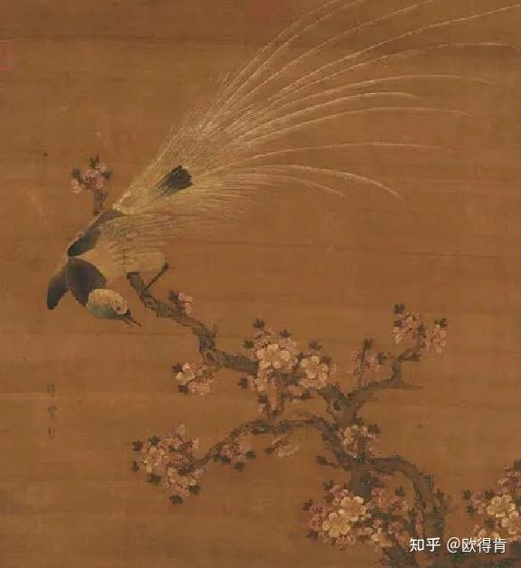 中国花鸟画技法——折枝 - 知乎