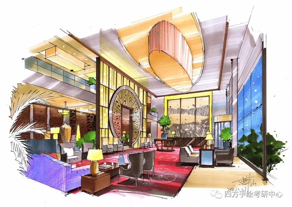 如何画好室内设计手绘? - 知乎