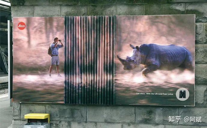 徕卡双筒望远镜广告:瞬间拉近距离13去除口臭产品宣传广告:杀伤力太强