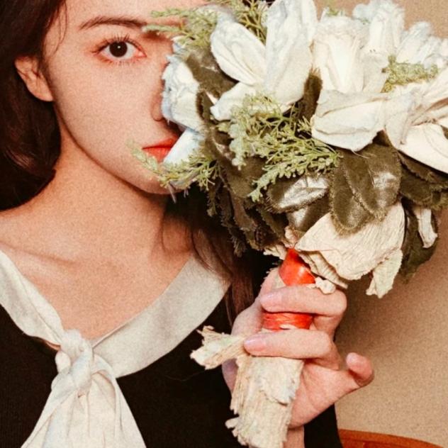 女头头像少女心爆棚捧花系列