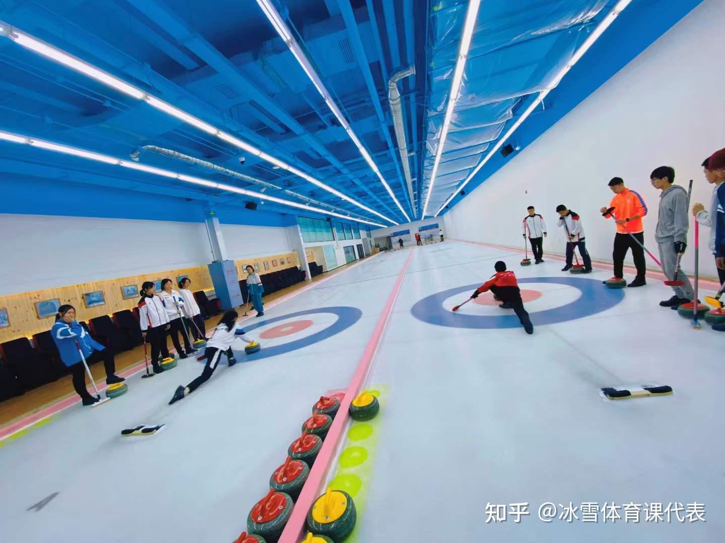 🥌自带清凉的团建活动项目|室内冰壶团建 - 知乎