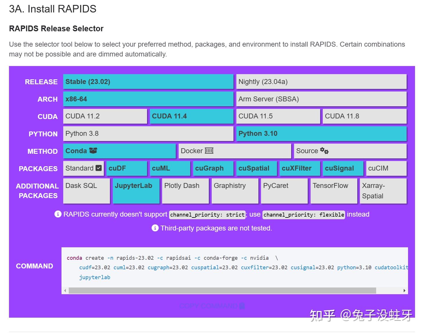  linux rapids 