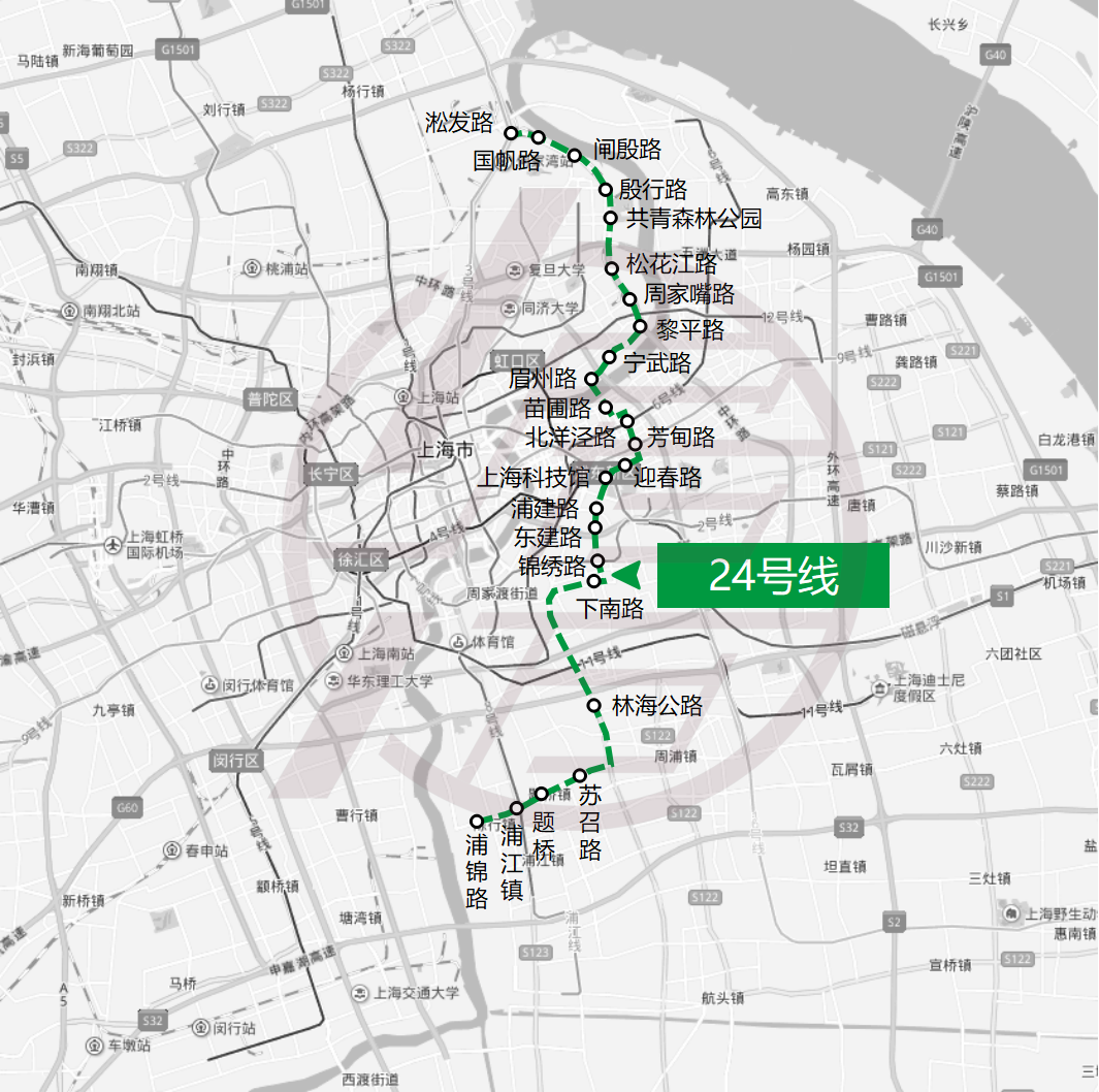 全上海18條待建成地鐵有途徑你家的嗎