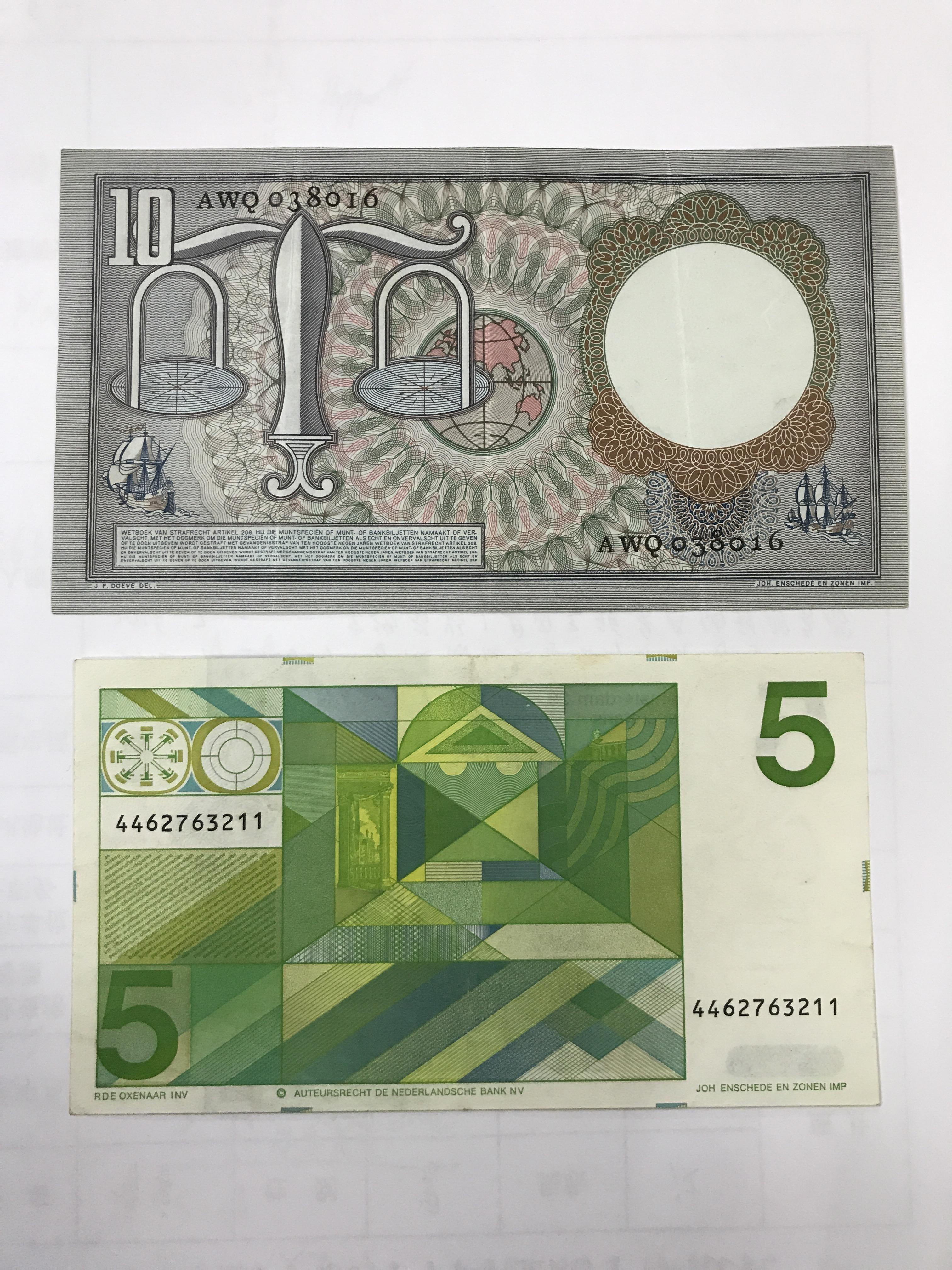 入门外币纸币推荐3荷兰的传统风格纸币