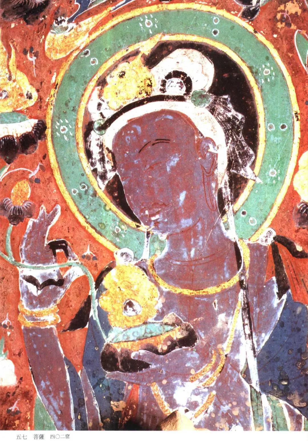 莫高窟第402窟双层龛和壁画赏析