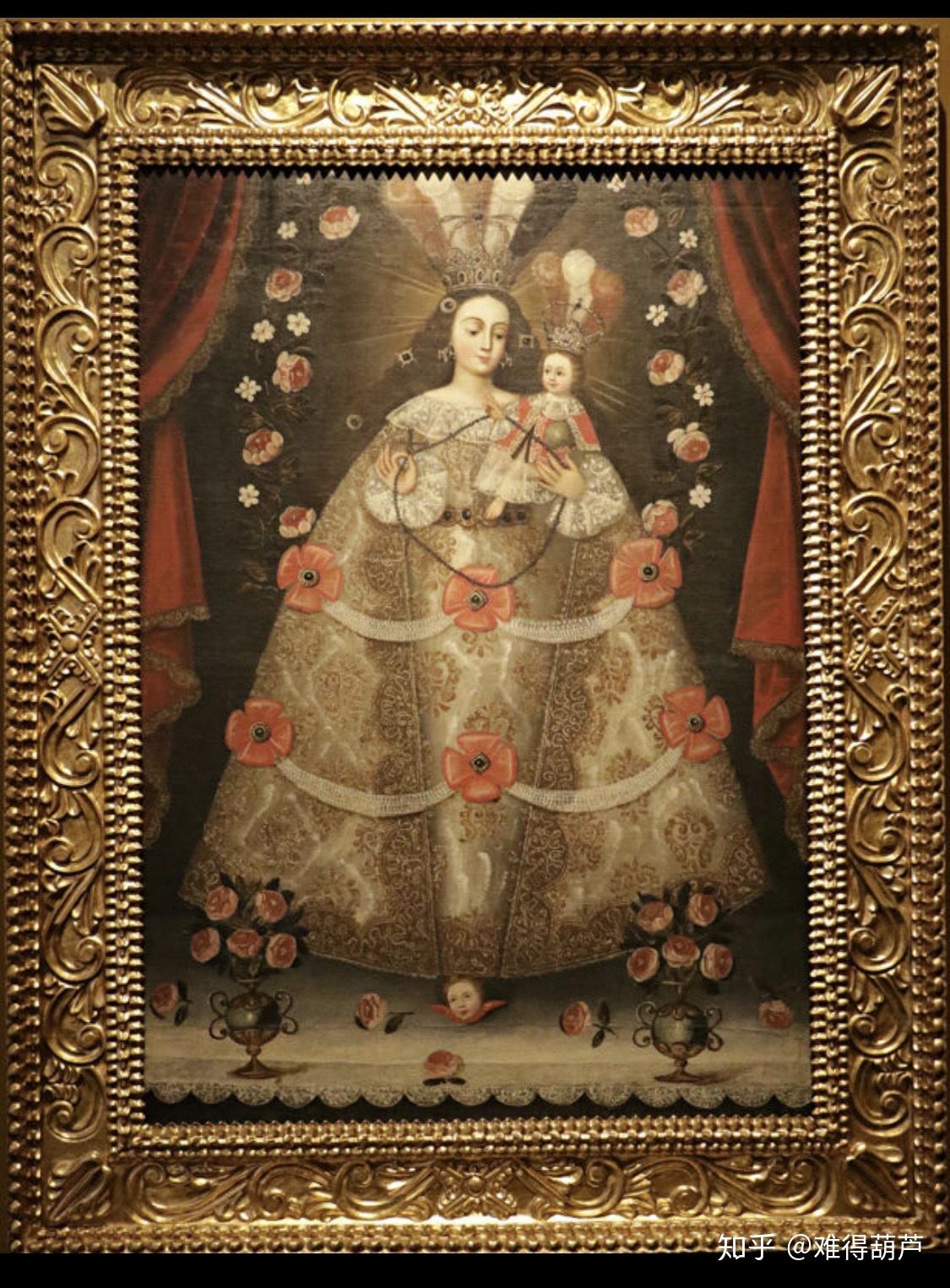 当初的本土画家对基督教并不完全理解,于是他们将自己的传统信仰融入