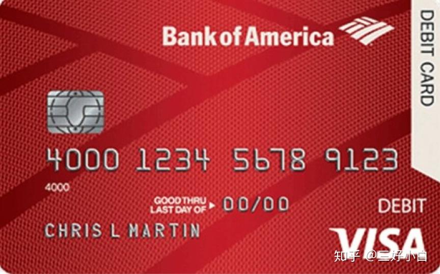 http://bankofamerica.com美国银行的红色卡片http://chase.
