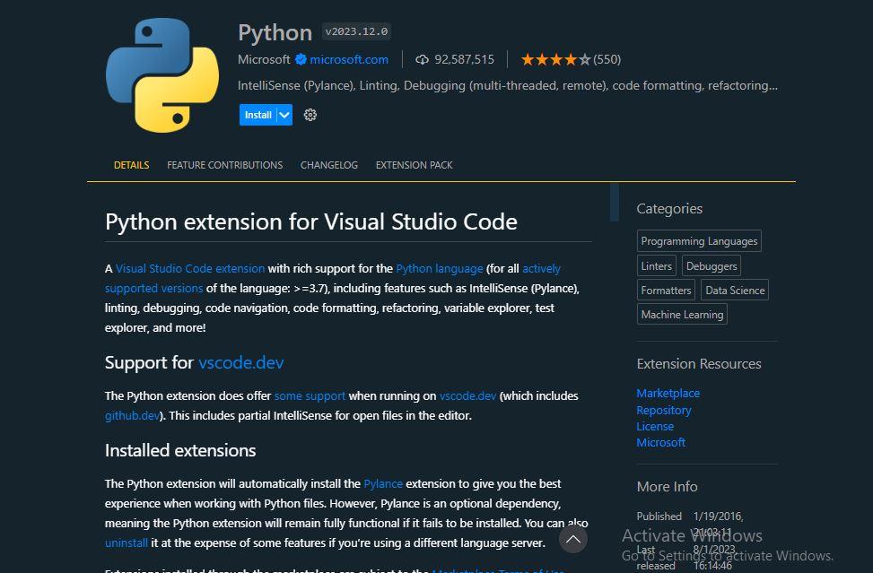  vs code pytest 