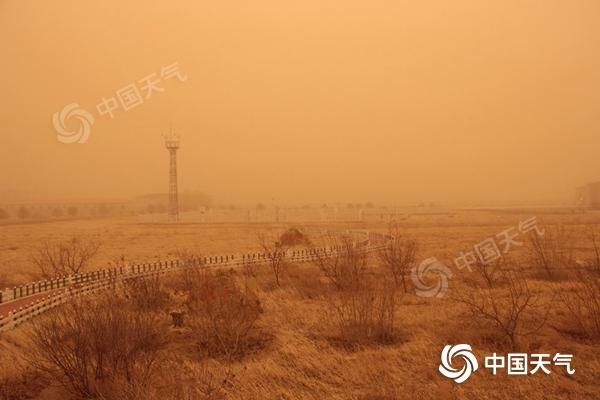 沙尘暴席卷北方6省区市江南雨势将增强