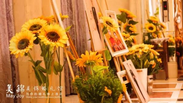 婚礼精选 爱你在心口难开 一场向日葵元素的婚礼 表达你所有热烈的爱 知乎