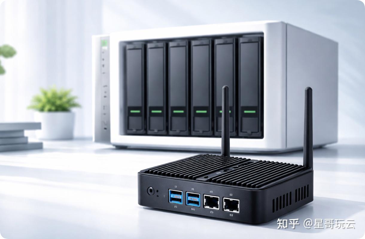百元飞牛NAS神器推荐！N2805工控小主机