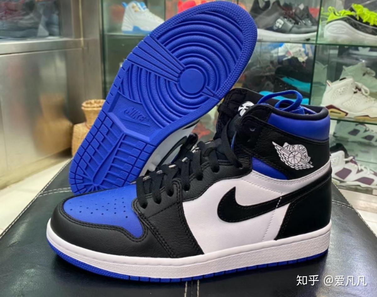 沉稳低调的新aj1黑蓝脚趾这款潮鞋你值得拥有