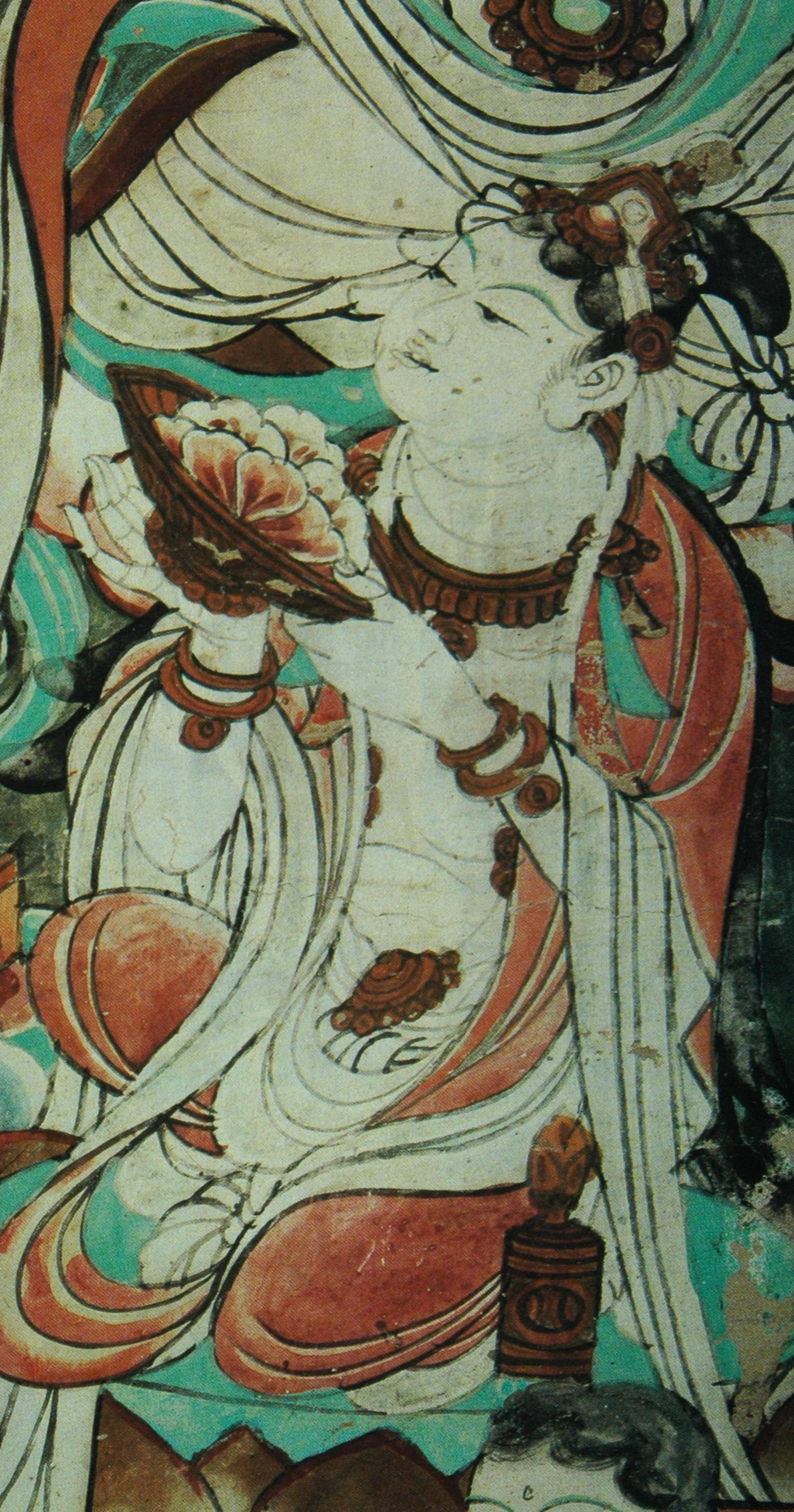 【神游千年,大美敦煌】中唐-榆林25窟南壁-观无量寿经变:净土佛国,鸟语莲香,鼓舞欢歌多富态【高清大图】 - 知乎